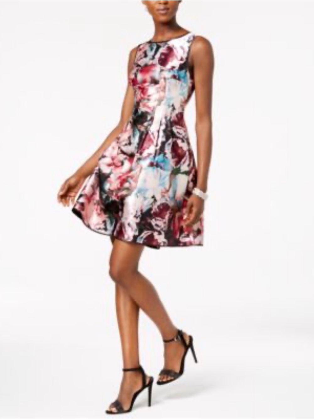 NWT Laundry by Shelli Segal Reversible Fit & Flare Dress